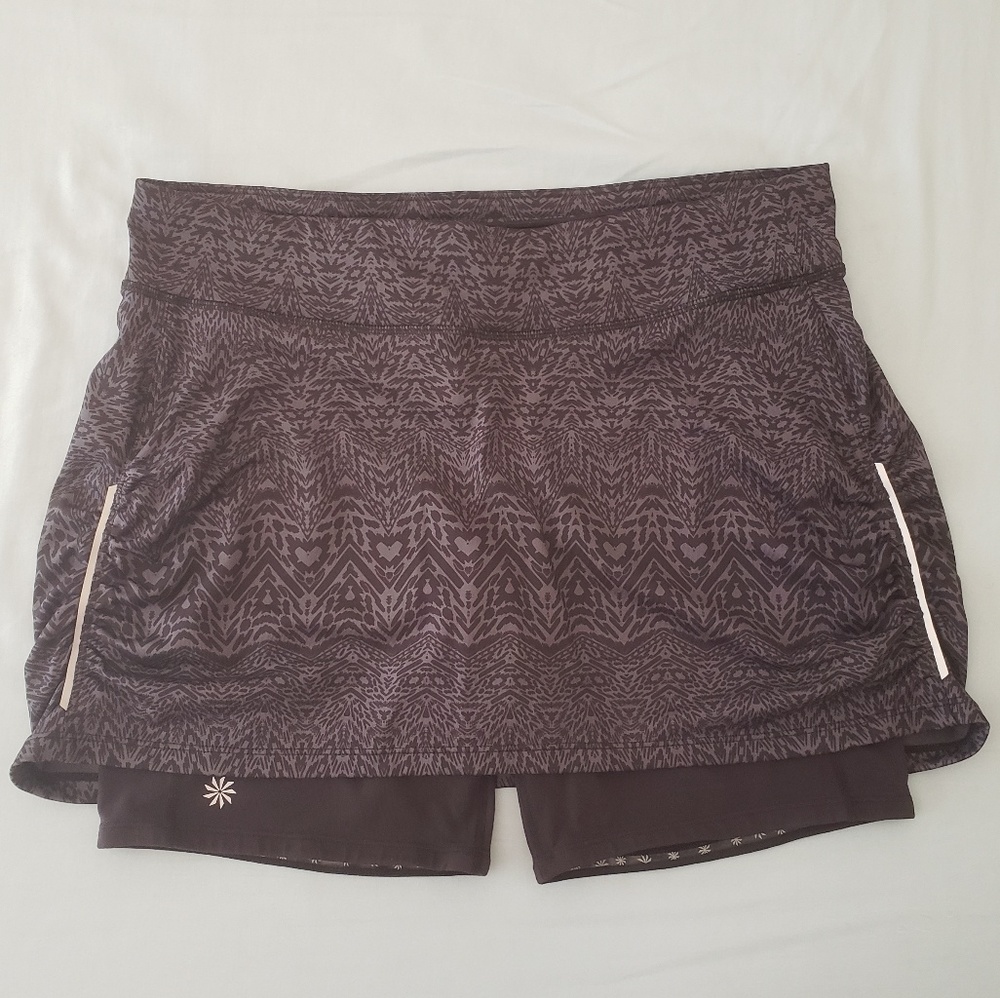 {2 for 45} Athleta Contender Skort Patterned